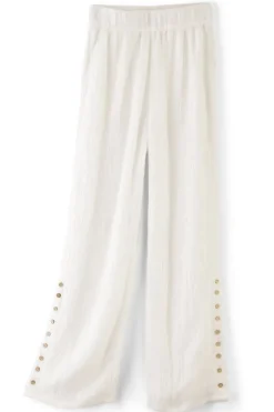 Oceo Gauze Wide-Leg Pants