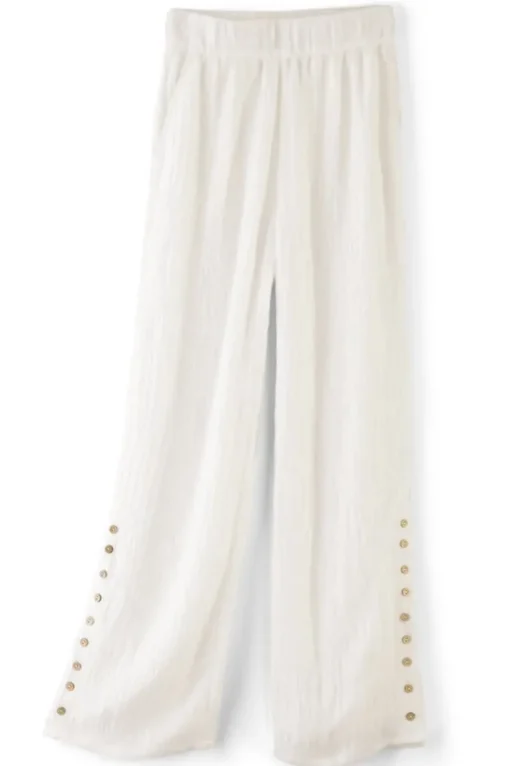 Oceo Gauze Wide-Leg Pants