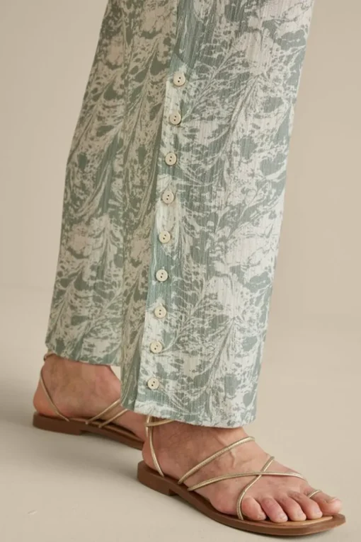 Oceo Gauze Wide-Leg Pants