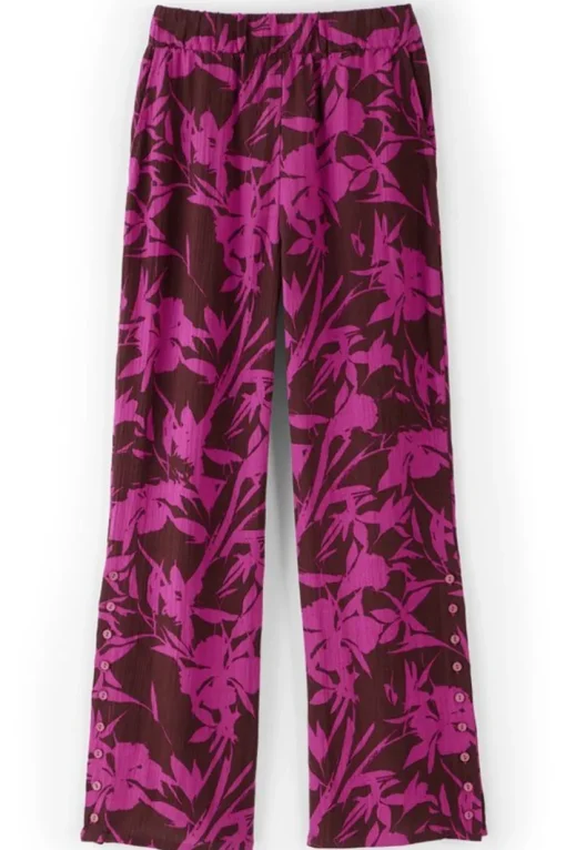 Oceo Gauze Wide-Leg Pants