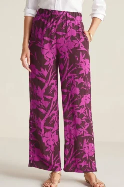 Oceo Gauze Wide-Leg Pants