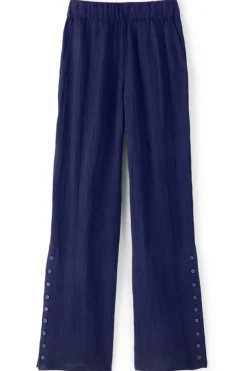 Oceo Gauze Wide-Leg Pants