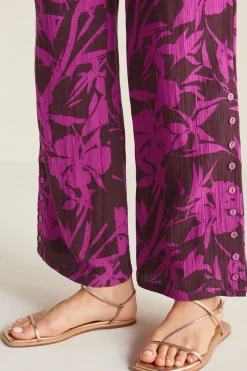 Oceo Gauze Wide-Leg Pants