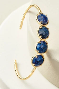 Odeta Lapis Stone Cuff