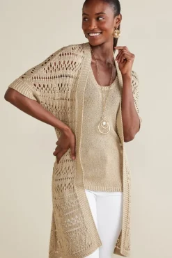 Opaline Shimmer Cardigan