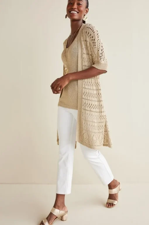 Opaline Shimmer Cardigan
