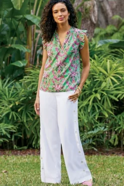 Paige Linen Blend Top