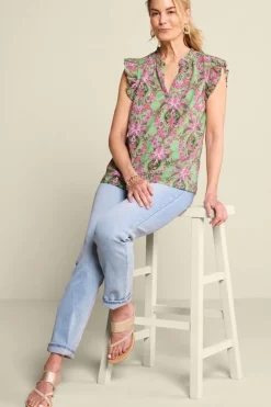 Paige Linen Blend Top