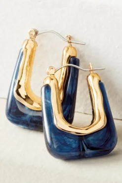 Parker Square Hoop Earrings