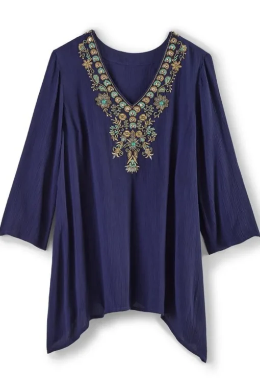 Paulina Gauze Pullover