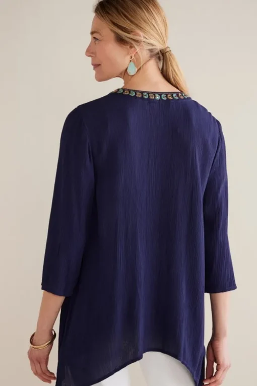 Paulina Gauze Pullover