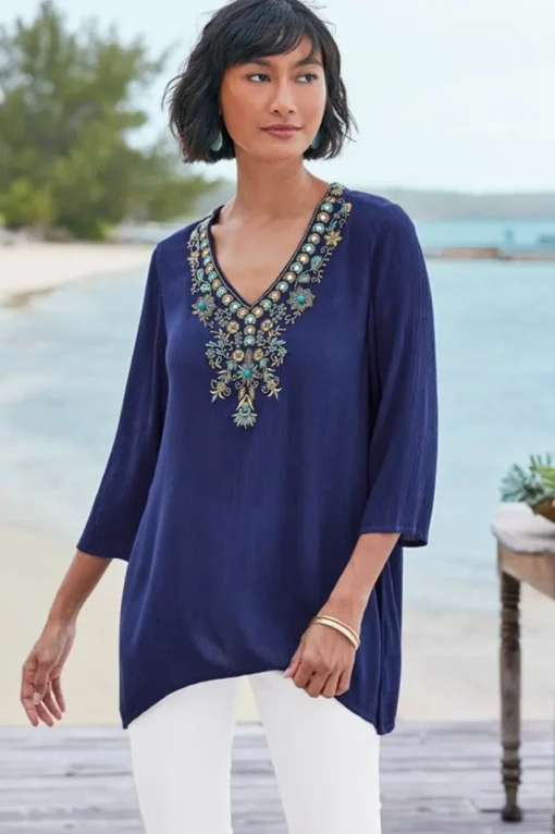 Paulina Gauze Pullover