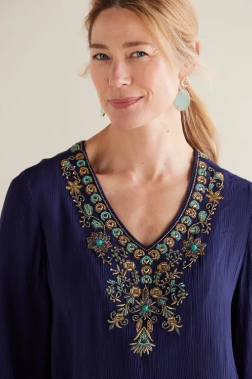 Paulina Gauze Pullover