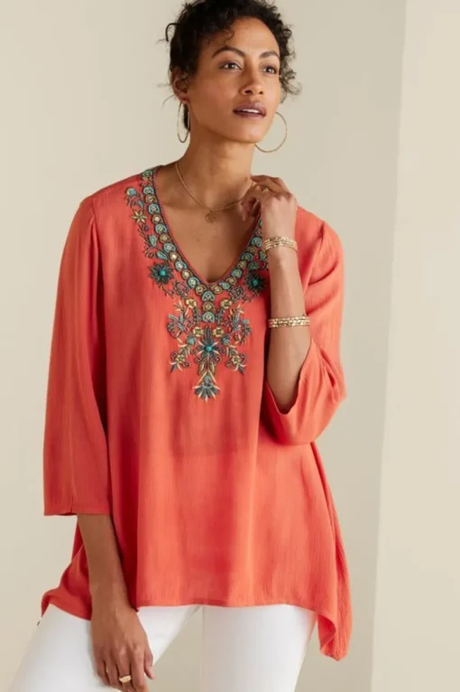 Paulina Gauze Pullover