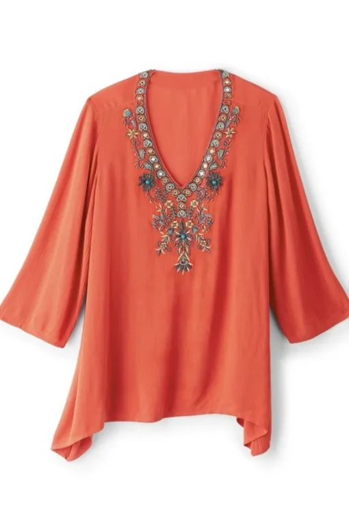 Paulina Gauze Pullover