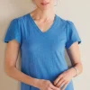 Philippa Gauze Sleeve Tee
