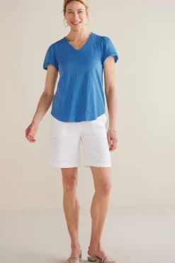 Philippa Gauze Sleeve Tee