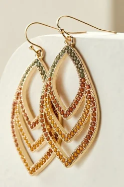 Pluma Drop Earrings