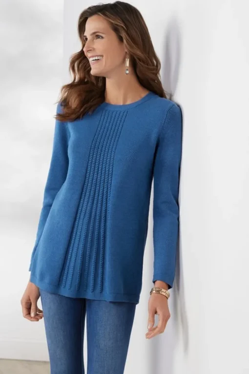 Priscilla Pullover Tunic Sweater