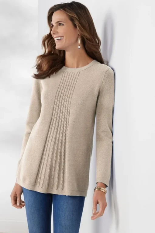 Priscilla Pullover Tunic Sweater