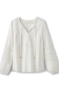 Prospera Lace Trim Top