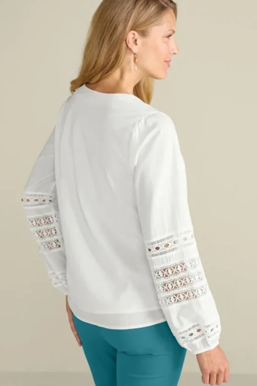 Prospera Lace Trim Top