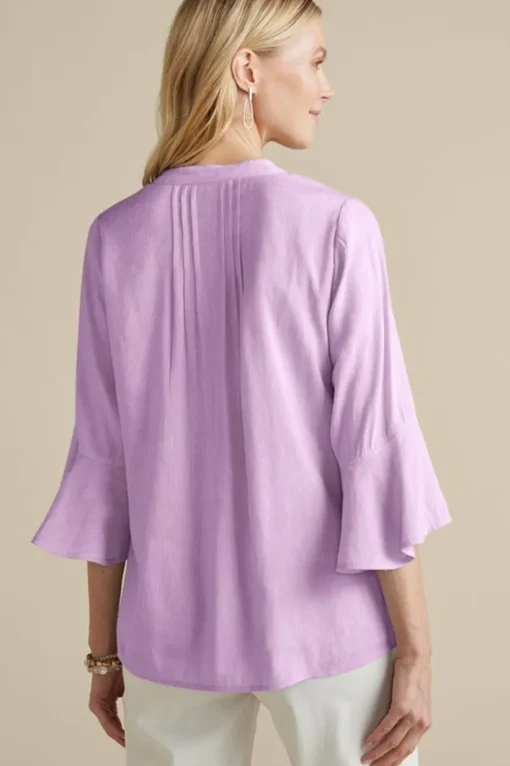 Raisa Linen Blend Top
