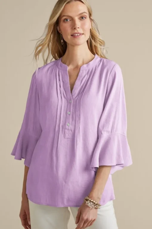 Raisa Linen Blend Top