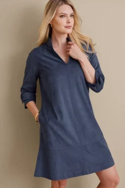 Rani Faux Suede Dress