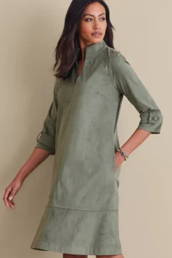 Rani Faux Suede Dress