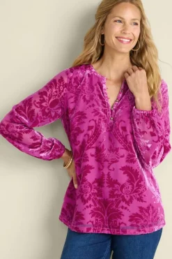 Reesha Velvet Top