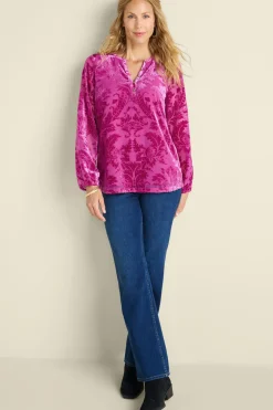 Reesha Velvet Top