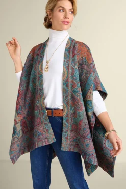 Rhea Woven Kimono Wrap