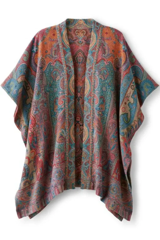 Rhea Woven Kimono Wrap