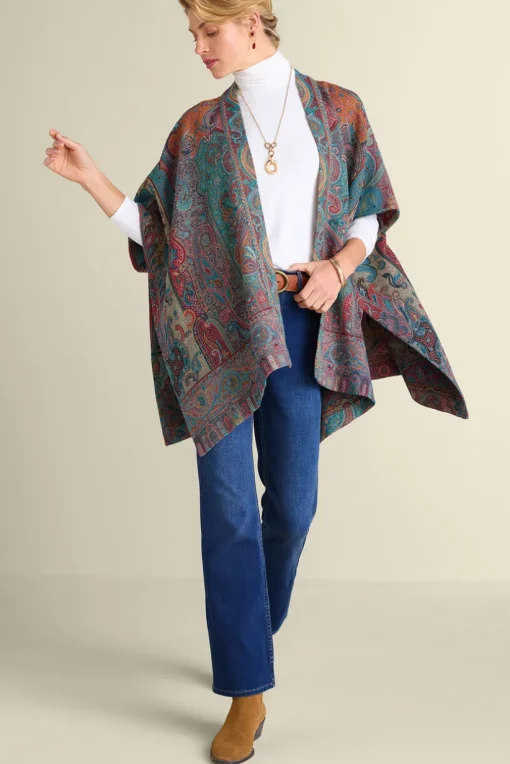 Rhea Woven Kimono Wrap