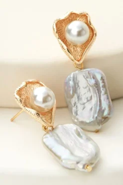 Rita Pearl Drop Earrings