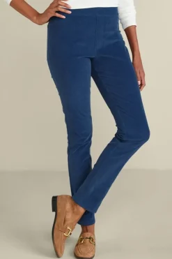 Rockland Corduroy Slim Leg Pull On Pants