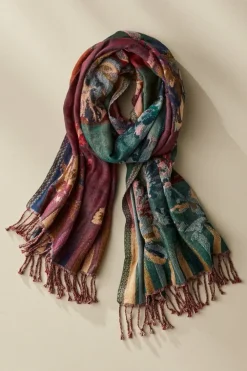 Rosy Reversible Scarf