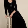 Santiago Stretch Velvet Dress