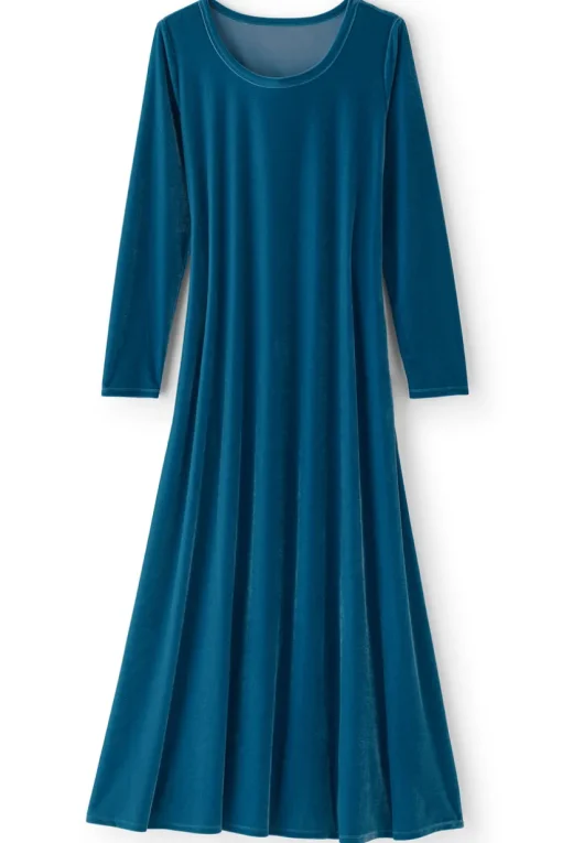 Santiago Stretch Velvet Dress