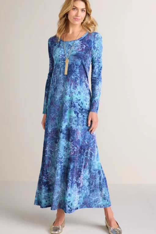 Santiago Stretch Velvet Dress