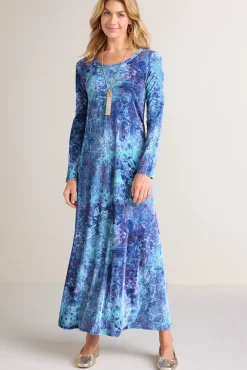Santiago Stretch Velvet Dress