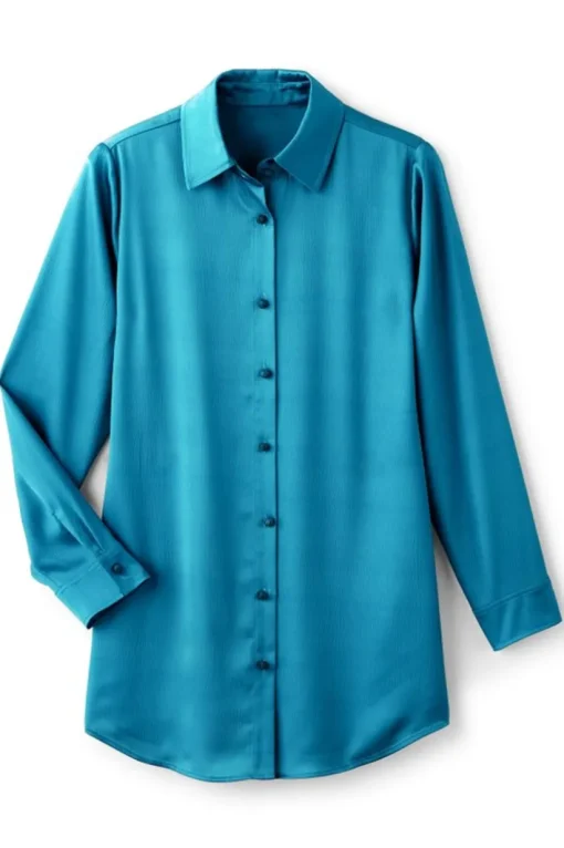 Satin Boyfriend Shirt
