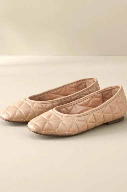 Schutz Arissa Quilted Ballet Flat