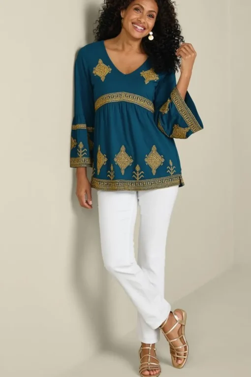 Setara 3/4 Sleeve Top