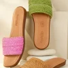 Seychelles Palms Perfection Woven Slide