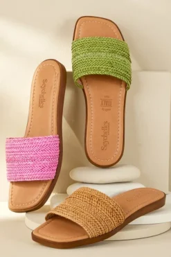 Seychelles Palms Perfection Woven Slide