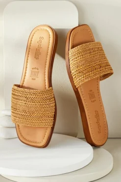 Seychelles Palms Perfection Woven Slide