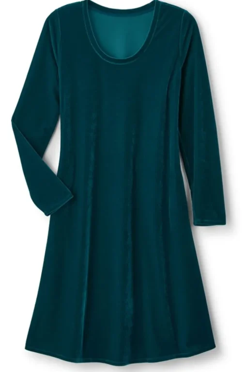 Short Santiago Velvet Dress