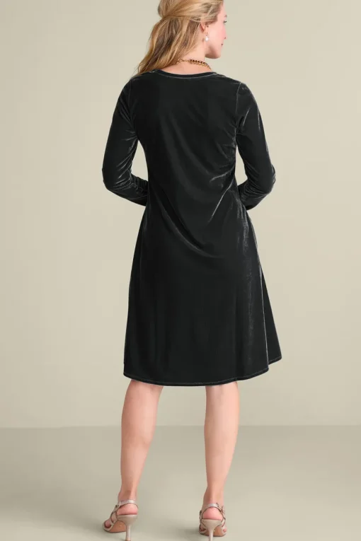 Short Santiago Velvet Dress